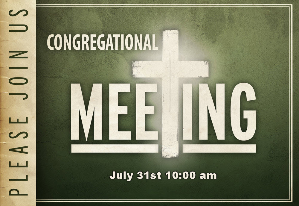 congregational meeting dated